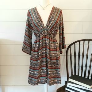 Captiva boho inspired midi dress